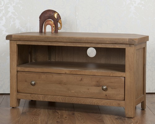 Corner oak cabinet - corner,