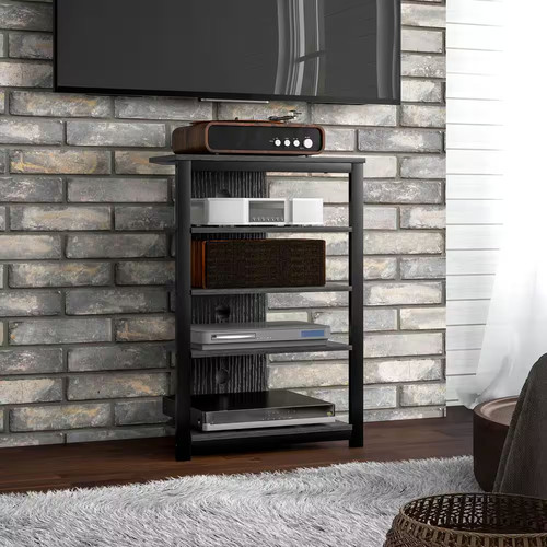 Media stand with led - stand,