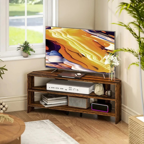 Rustic brown corner - brown, unit