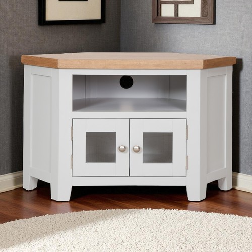 Corner stand oak solid unit - stand,