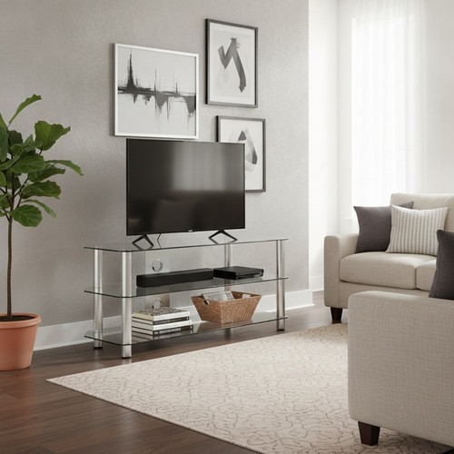 Corner stand 114cm - stand, clear