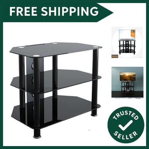 Glass corner stand - corner, tv